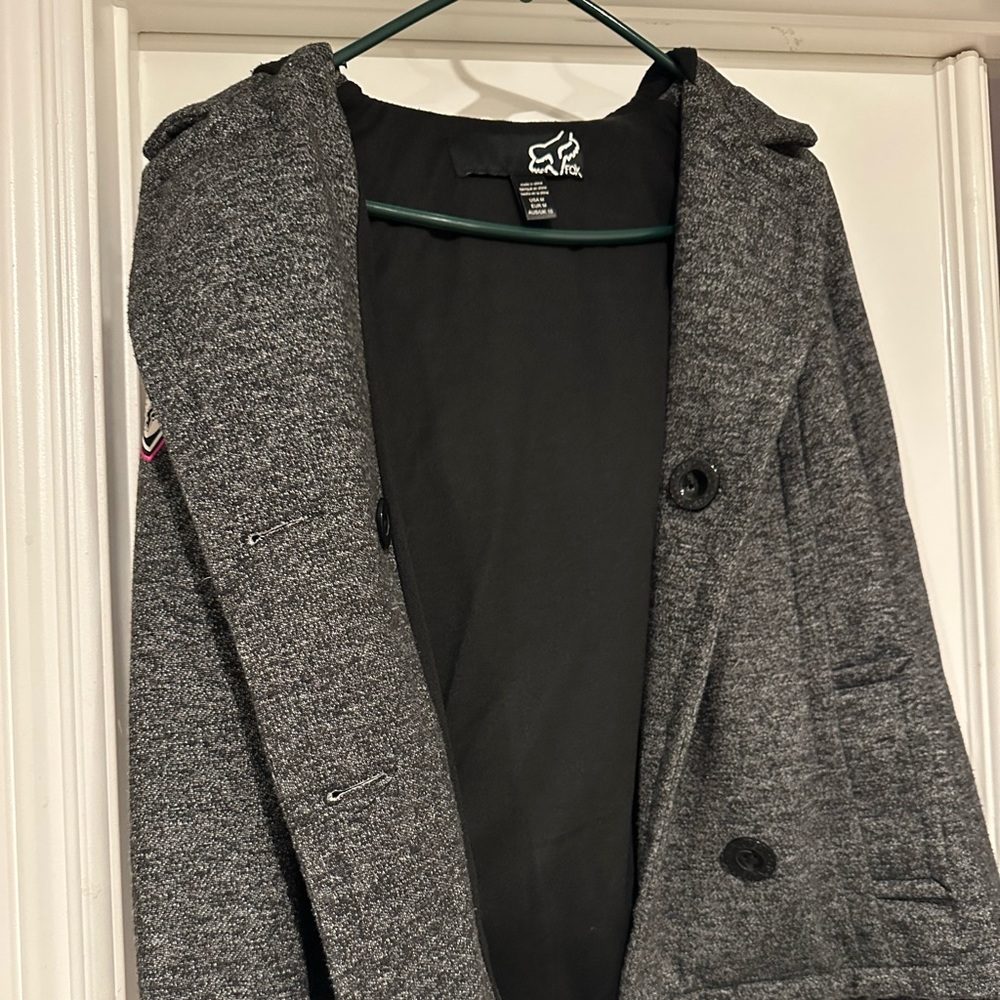 Fox jacket with hoodie